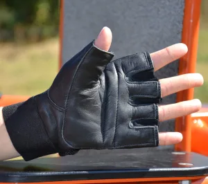 Рукавички для фітнесу MadMax MFG-248 Clasic Exclusive Black S