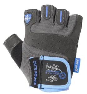 Рукавички для фітнесу Power System PS-2560 Cute Power жіночі Blue - S