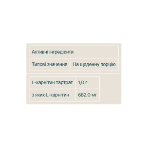 L-Carnitine - 180 таблеток