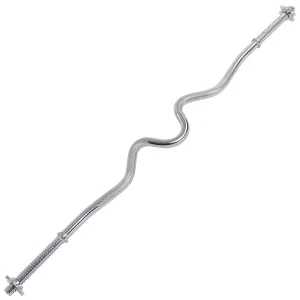 Гриф для штанги класичний Z-подібний SHUANG CAI SPORTS 1,2 м, 25 мм