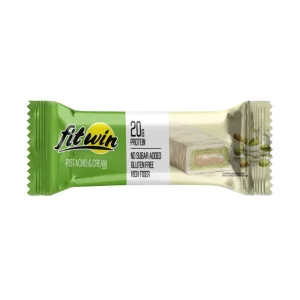 Fitwin Bar No Sugar Added - 60 г фисташка и крем