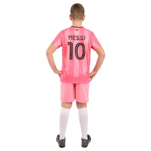 Футбольна форма дитяча INTER MIAMI MESSI 10 рожева розмір 26