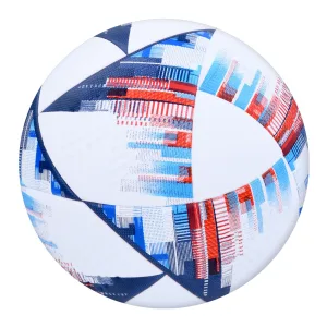 М'яч футбольний термоклеєний №5 чорний/білий