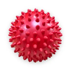 М'ячик масажер гумовий 9 см 60 гр 1 червоний