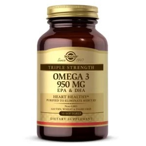 потрійної сили Omega-3 950 мг - 50 софтгель