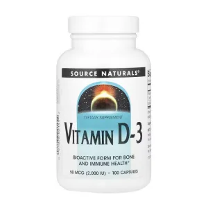 Vitamin D-3 2000 IU - 100 капсул