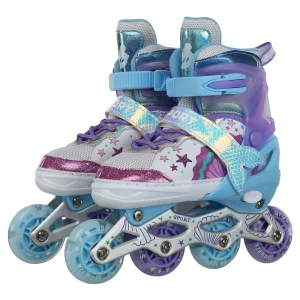 Ролики Best Roller розмір 31-34 фіолетово-бірюзовий 67728-S