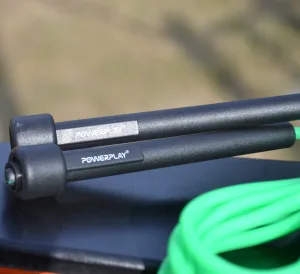 Скакалка PowerPlay 4201 Basic Jump Rope зелена 2,8 m.