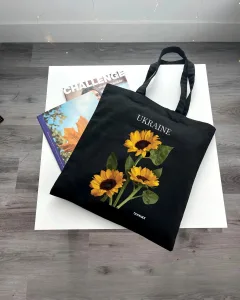 Екошопер BookOpt BK4031 Ukraine соняшник чорний