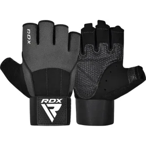 Рукавички для фітнесу RDX сірі з EVA padding-XL