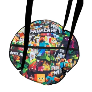 Гойдалка підвісна для дітей та дорослих, гніздо лелеки "майнкрафт"