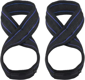 Лямки для тяги вісмірка Power System PS-3405 Figure 8 чорний/синій L/XL