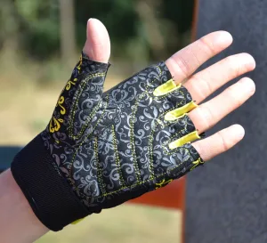 Рукавички для фітнесу Power System PS-2910 Classy жіночі Yellow - S