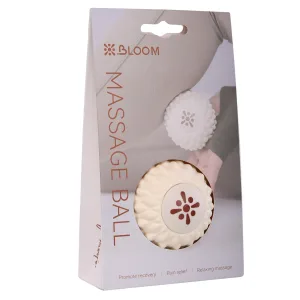 М'яч масажний для МФР BLOOM MASSAGE BALL 6 см червоний