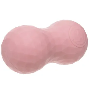 Арахіс масажер для спини подвійний силікон 14х6, 5 см Рожевий