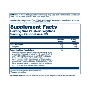Super Multidophilus 24 Strain Probiotic 30 Billion Cfu 60 veg caps