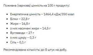 Protein Cookie - 100 г брауні