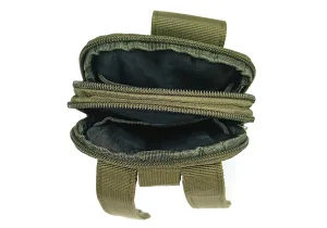 Підсумок-органайзер для телефону, документів та особистих речей олива (тактичний утилітарний, на РПС, пояс, жилет, ремінь, MOLLE)