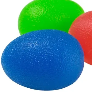 Еспандер кистьовий силіконовий яйце червоний