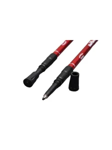 Трекінгові палиці + тростина 2 в 1 для туризму та скандинавської ходьби 2 шт червоний