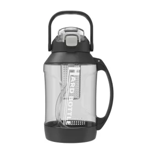 Пляшка для води CASNO 1900 мл KXN-1269 чорна