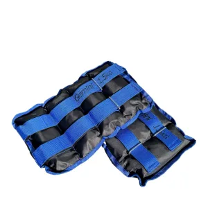 Обтяжувачі-манжети з піском по 1.5 кг - чорно-синій