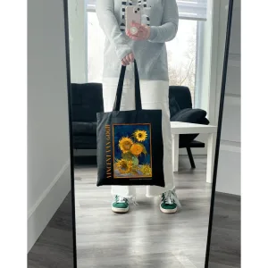 Екошопер BookOpt BK4096 Van Gogh Six Sunflowers чорний