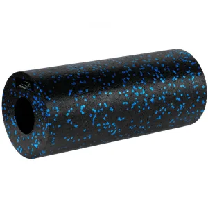 Масажний ролик (роллер) гладкий PowerPlay PP-4347 EPP Foam Roller Чорно/Синій 33x14 см