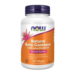 Beta Carotene Natural 7500 мкг 25000 IU - 180 софтгель