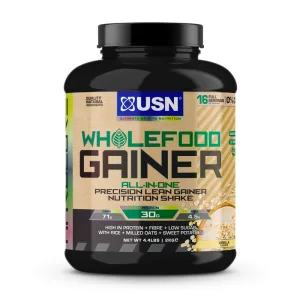 Wholefood Gainer - 2 кг ваніль