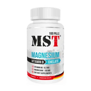Magnesium Chelate Vitamin B 100 таблеток