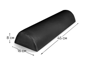 Напіввалик Easyfit 45 см для масажного столу чорний