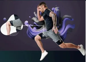 Компресійні шорти для RDX MMA T16 2-в-1 GREY/BLACK-M