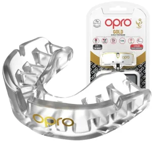 Капа OPRO Gold дитяча (вік до 10р.) Clear (art.102505007)