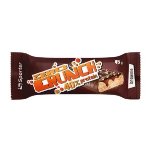 Zero Crunch 40% Protein - 24x45 г брауні