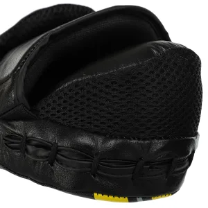 Лапа согнутая для бокса и единоборств FISTRAGE 2 шт чёрный-жёлтый