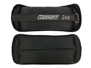 Обтяжувачі для ніг та рук з металом EasyFit MYAKI по - 2 кг пара