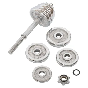 Гантелі розбірні хромовані 2 шт по 10 кг - 20 кг