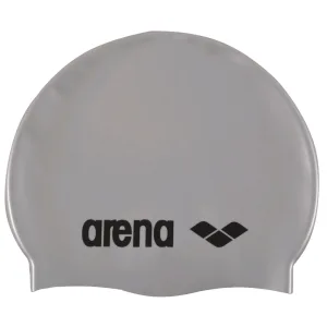 Шапка для плавання Arena CLASSIC SILICONE срібляста Уні OSFM (Оригінал)