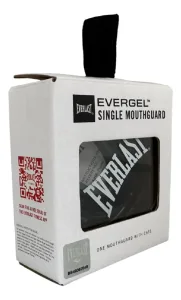 Капа боксерська Everlast Evergel Mouth Guard біло-темно-синя, унісекс (універсальний розмір) оригінал P00003603