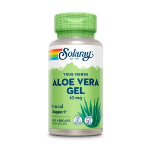 Aloe Vera Gel - 10 мг 100 вегетаріанських капсул