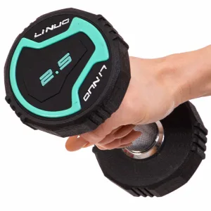 Гантель цільна професійна LI NUO.5 1 шт 2,5 кг