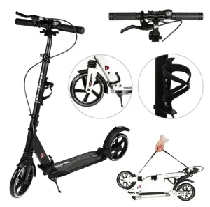 Самокат Galaktika d-20 см, дискове гальмо, Чорний