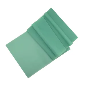 Стрічка еластична для фітнесу та йоги 0.5 мм DOUBLE CUBE Салатовий