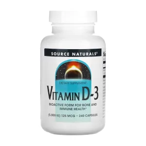 Vitamin D-3 5000 IU - 240 капсул