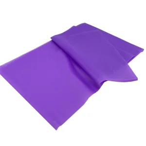 Стрічка еластична для фітнесу та йоги 0,35 мм DOUBLE CUBE фіолетовий