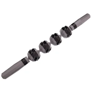 Масажер-палиця роликовий 4 масажерів massager чорний