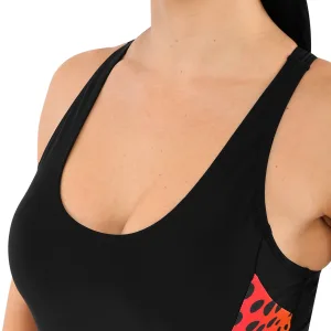 Суцільний жіночий купальник для плавання 44