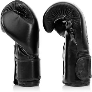 Боксерські рукавиці Fairtex BGV14SB Black 10 унцій (бинти в комплекті)