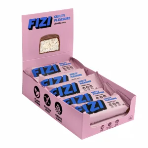 FIZI Chocolate Bar - 10x40 г Подвійний кокос